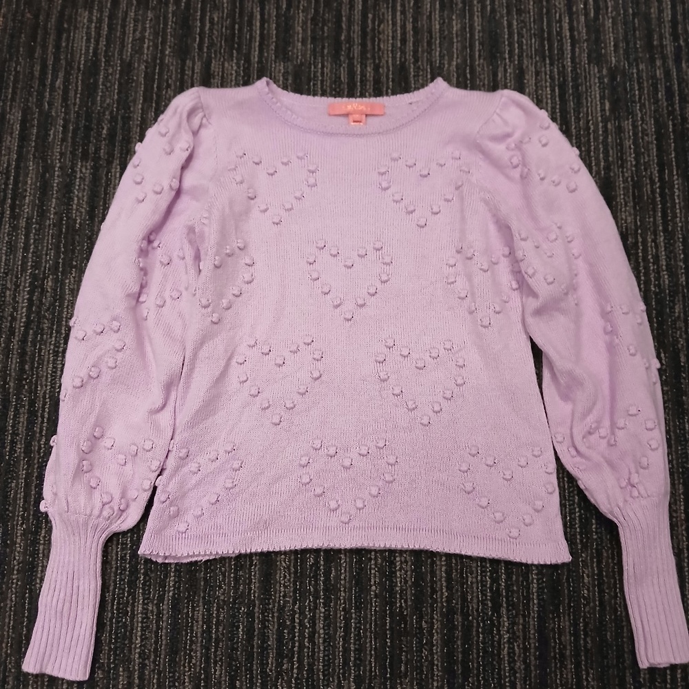 Lilly Pulitzer purple sweater